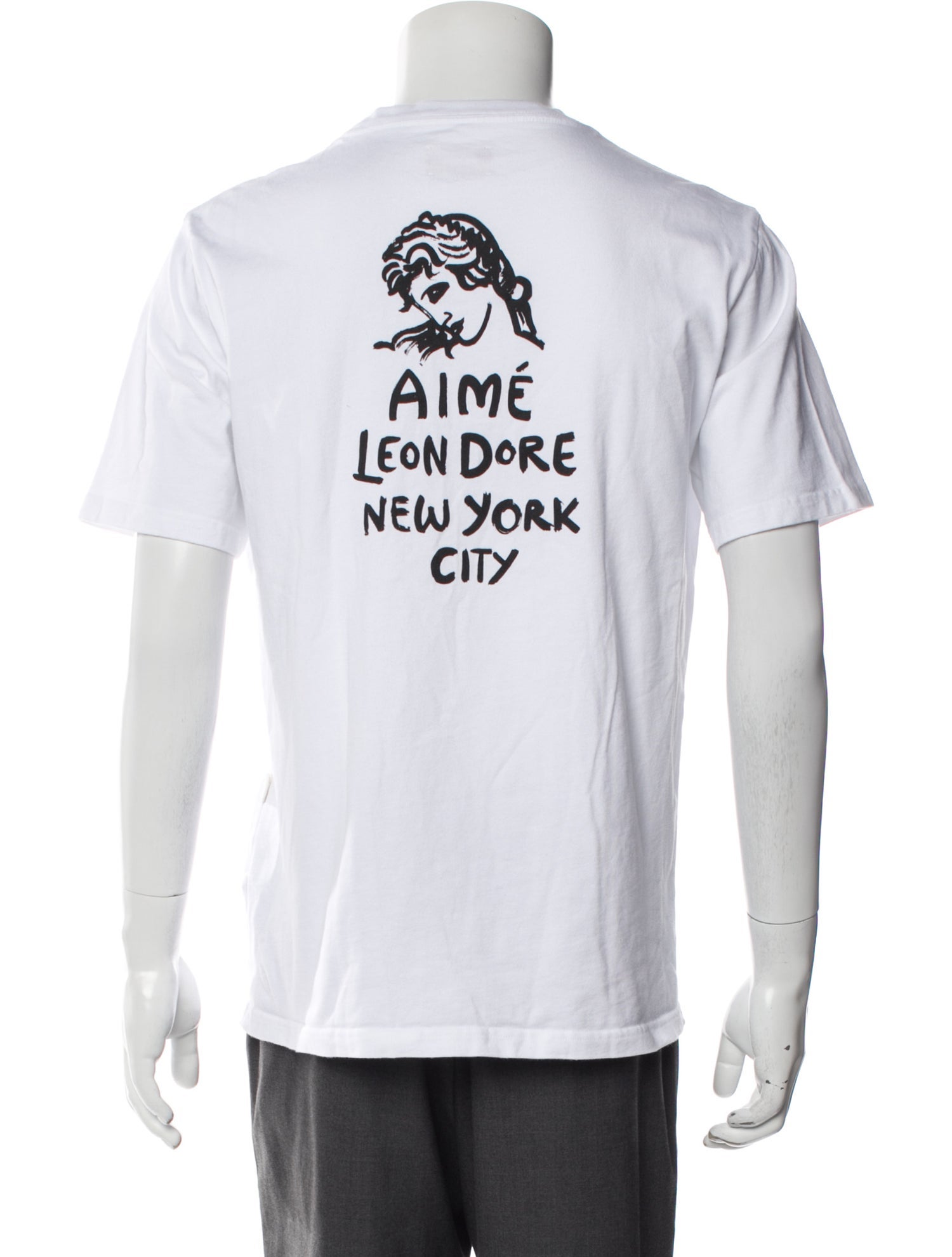 Aimé Leon Dore Graphic Print Crew Neck T-Shirt